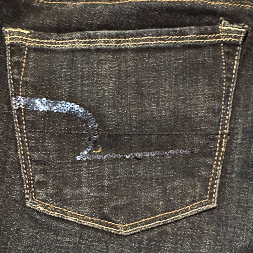 American Eagle Outfitters Skinny Kick Dark Wash Jeans - Picture 5 of 8